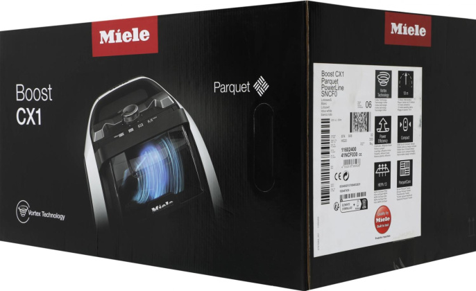 Пылесос Miele Boost CX1 Parquet lotus 890Вт белый/черный