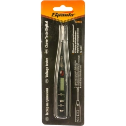 Тестер напряжения SPARTA 12–220 В, жидкокристаллический дисплей с неоновой лампочкой// 130855