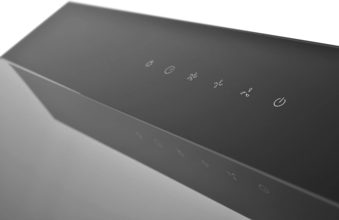 Вытяжка каминная Haier HVX-W692GBA черный управление: сенсорное 1 мотор (TD0028562RU)