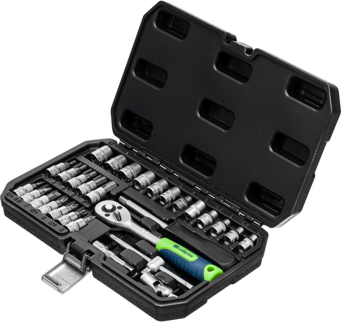 Набор инструментов Сибртех 13392 29 предметов жесткий кейс