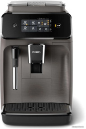 Кофемашина Philips EP1224/00 1500 Вт, корпус: пластик, капучинатор: ручной, сенсорная панель управления, используемый кофе: молотый/зерновой, цвет: серый