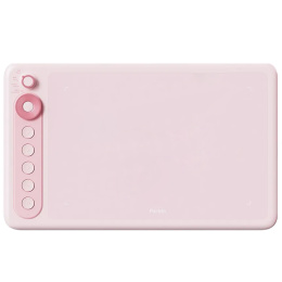 Графический планшет Parblo Intangbo X7 Розовый перо/S01/5080LPI/266 PPS/5 клавиш+Dial-кольцо/8192 уровней нажатия/раб.пов. 182,88*114.3/ USB-C