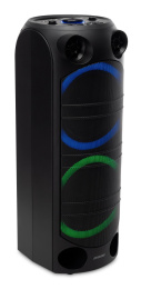 Музыкальный центр Digma D-MC1720, 80Вт, с караоке, Bluetooth, FM, USB, micro SD, черный