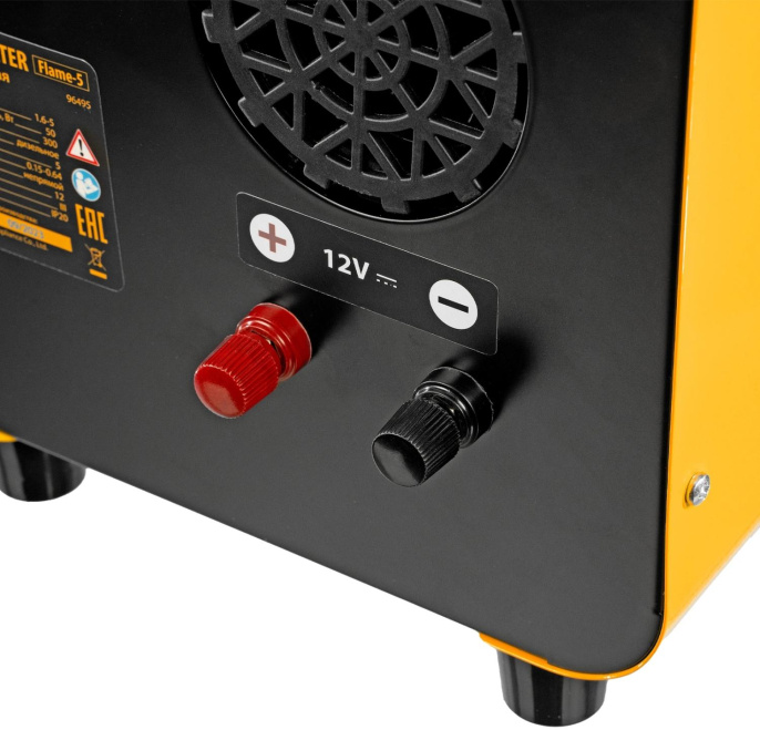 Тепловая пушка дизельная Denzel Flame-5 5000Вт желтый/черный