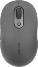 Мышка компьютерная беспроводная UGREEN M556 75129 Multi-mode Wireless Mouse BT&GHz. Цвет: серый (75129_)