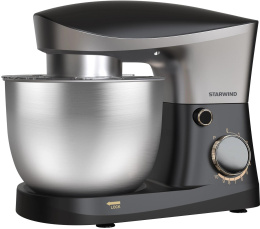 Миксер планетарный StarWind SPM2251, 1500Вт, черный/серебристый