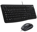 Комплект (клавиатура+мышь) Logitech MK120, USB, проводной, с гравировкой, черный [920-002562]