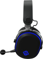 Гарнитура игровая GMNG GG-HS405W,  для компьютера и игровых консолей, мониторные,  Bluetooth/радио/3,5 мм, черный  / черный [1899873]