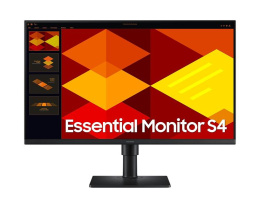 Монитор Samsung 27" Essential S4 S27D400GAIXCI черный IPS LED 16:9 HDMI матовая HAS Piv 250cd 178гр/178гр 1920x1080 100Hz DP FHD USB 4кг