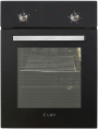 Духовой шкаф электрический LEX EDM 4540 BL, 58л, дверца с 2 стеклами, черный