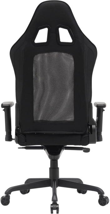 Кресло Cactus CS-CHR-MC04-BBK, ткань, до 150кг, регулируемые 2D подлокотники,  черный