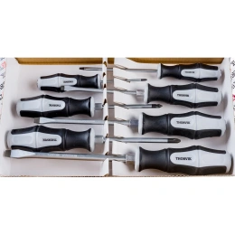Набор стержневых ударных отверток Thorvik SDGS7CP 7 предметов 52288