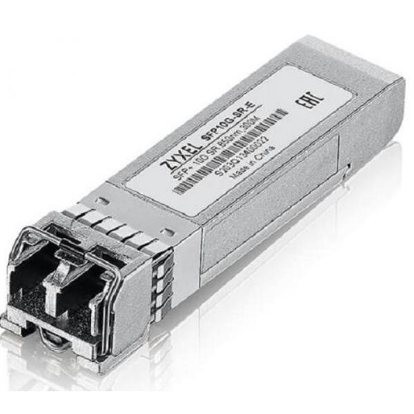 Трансивер SFP-трансивер Zyxel SFP10G-SR-E, multi mode, SFP+, Duplex LC, 850nm, 300 м, 1шт (SFP10G-SR-E-ZZ0101F)