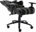 Кресло игровое Zone 51 Gravity экокожа/ткань с подголов. крестов. сталь (Z51-GRV-B)