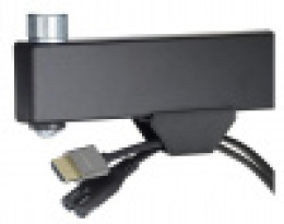 Кронштейн для телевизора HAMA H-118112, 10-26", настенный, поворот и наклон,  черный [00118112]