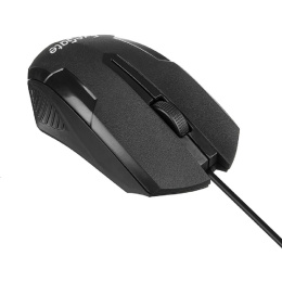 Exegate EX264096RUS Мышь Exegate SH-9025 black, optical, 3btn/scroll, 1000dpi, USB , Color box