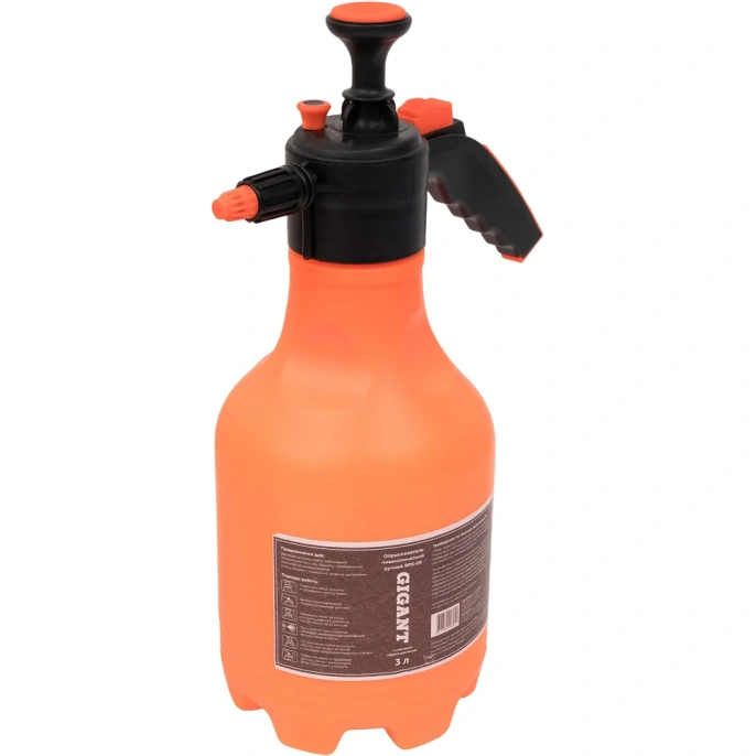 Пневматический ручной опрыскиватель Gigant 3 л (с клапаном сброса давления) BPS-09