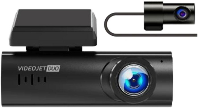 Видеорегистратор SilverStone F1 S8-WiFi VideoJet DUO,  черный