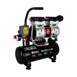 Безмасляный поршневой компрессор QUATTRO ELEMENTI PACIFIC 8-160 160 л/мин, 8 л, 1.2л.с, 8 бар 915-328