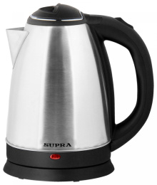 Чайник электрический Supra KES-1596, 1.5л, металл/пластик