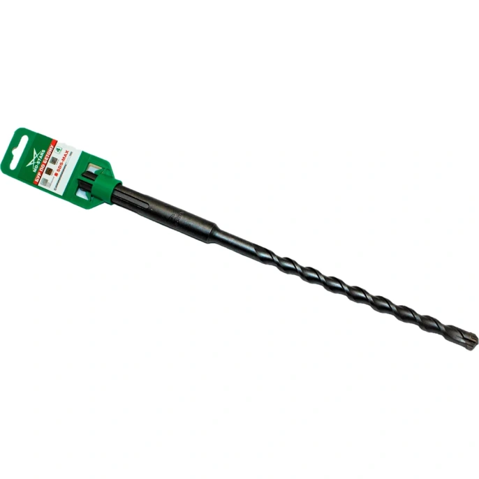 Бур по бетону и кирпичу 4 кромки 16x460 мм, SDS-MAX MD-STARS MD-B4CM16Х460