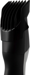 Машинка для стрижки Polaris PHC 1201R черный/серебристый 240Вт насадок в компл:5шт