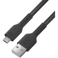 Кабель 0.5m MicroUSB, черный, черный ПВХ Кабель 0.5m MicroUSB, черный, черный ПВХ 4PH-R90061
