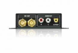ATEN VC840-AT-G Конвертер, HDMI 3G/HD/SD-SDI+AUDIO, HDMI 2xBNC+3xRCA, Female, Б.П. 5V, макс.разр.2048x1080;1080p частота верт.развертки до 60Гц