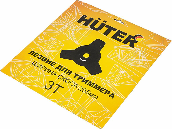 Сменный нож для садовых триммеров Huter GTD-3T, 255мм [71/2/10]