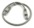 Патч-корд Buro UTP-5E-0.25M-G-LSZH UTP, кат.5E, 0.25м, 4 пары, многожильный, серый