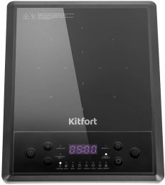 Плита Индукционная Kitfort КТ-158 черный стеклокерамика настольная