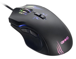 Мышь проводная GMNG 930GM, игровая, оптическая, USB, 12800dpi, черный