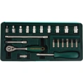 Набор торцевых головок (1/4"DR; 4-13 мм; 21 предмет) Jonnesway S04H2721S