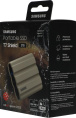 2ТБ Внешний диск SSD Samsung T7 Shield, USB-C, запись - 1000МБ/с, чтение - 1050МБ/с, бежевый [mu-pe2t0k/ww]