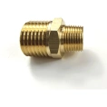Ниппель латунный переходной пневмо 1/2"НР - 3/8"НР Профитт 9276287