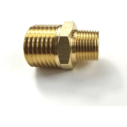 Ниппель латунный переходной пневмо 1/2"НР - 3/8"НР Профитт 9276287