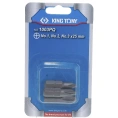 Набор вставок (бит) 1/4", крестовые, №1, №2, №3, 3шт KING TONY 1003PQ