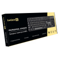 Клавиатура ExeGate Professional Standard LY-331L (USB, полноразмерная, влагозащищенная, 104кл., Enter большой, длина кабеля 2м, черная, RTL) EX263906RUS