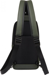 Рюкзак слинг Piquadro Corner 2.0 CA6466C2OW/VE зеленый полиэстер