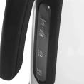 Электрочайник Bosch TWK7L461 2400 Вт, объем 1.7 л, материал корпуса: металл/пластик, материал колбы: нержавеющая сталь, с возможностью вращения на 360°, механическое управление