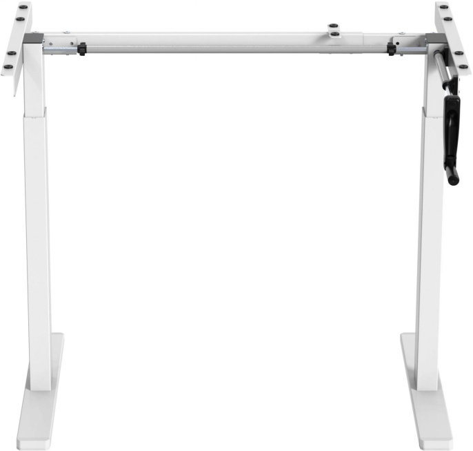 Подстолье Cactus CS-MDF-WT механический каркас белый 133x72x60см