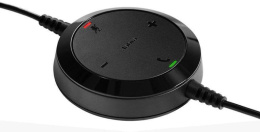 Гарнитура Jabra Evolve 20 MS Mono, для контактных центров, накладные, проводные, моно, черный [4993-823-109]