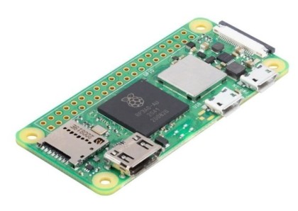 Одноплатный компьютер Raspberry Pi Zero 2 W 1GHz quad-core CPU, 512MB RAM, Mini HDMI port, Micro USB OTG port, Micro USB power, HAT-compatible 40-pin header, Composite video and reset headers, CSI camera connector, 802.11 b/g/n wireless LAN MBZ RA743 /