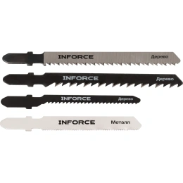 Набор пилок универсальный для лобзика 10 шт. Inforce 12-23-02