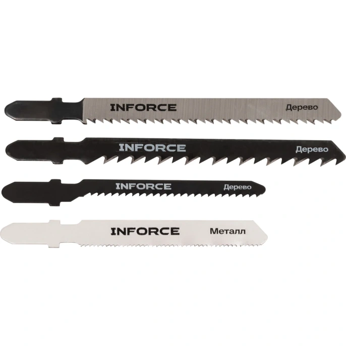 Набор пилок универсальный для лобзика 10 шт. Inforce 12-23-02