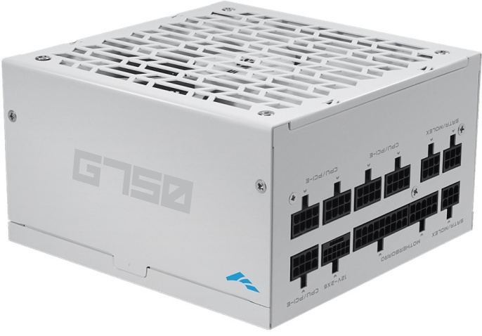 Блоки питания Power Supply SAMA G750 White HAT-750yzB1G , 750W 80+ Gold ATX, 3.1, PCIe 5.0, Full modular, 1x24 20+4 pin mesh 550mm, 2xCPU 8 4+4 pin 600mm+150mm, 2xPCIe*2 8 6+2 pin 550+150mm, 1x12VHPWR PCIe 5.1 12+4pin