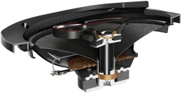 Колонки автомобильные Pioneer TS-R6951S 400Вт 4Ом 16x23см (6x9дюйм) (ком.:2кол.) коаксиальные трехполосные
