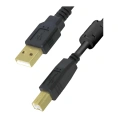 Профессиональный кабель 5bites EXPRESS USB2.0 AM-BM, ферритовые кольца, 1.8м UC5010-018A