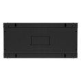Шкаф телекоммуникационный 19" настенный 4U ExeGate EC-WM-4U.600.M.BLACK 19”, 4U, 600x600x280mm ШхГхВ , передняя дверь металл, съемные боковые панели, пыле- и влагозащита IP23, черный RAL 9004 EX300264RUS