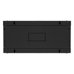 Шкаф телекоммуникационный 19" настенный 4U ExeGate EC-WM-4U.600.M.BLACK 19”, 4U, 600x600x280mm ШхГхВ , передняя дверь металл, съемные боковые панели, пыле- и влагозащита IP23, черный RAL 9004 EX300264RUS